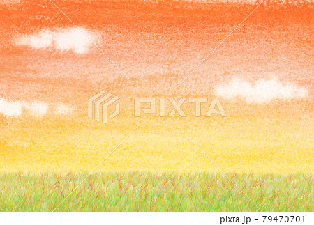 草原 背景のイラスト素材 - PIXTA