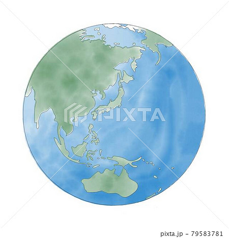 東南アジア 世界 地球 宇宙のイラスト素材