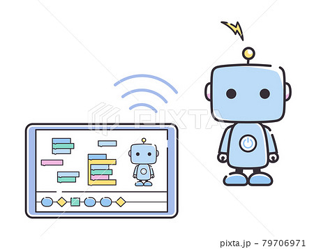 ロボットのイラスト素材集 ピクスタ