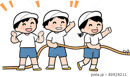 組体操 運動会のイラスト素材