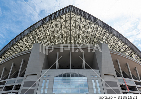 埼玉スタジアム 屋根の写真素材