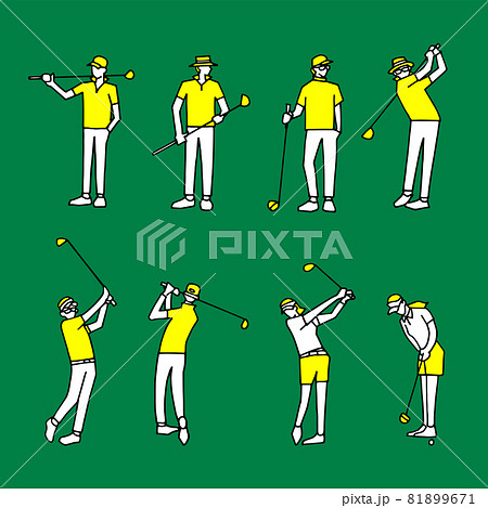 ゴルフのイラスト素材集 ピクスタ