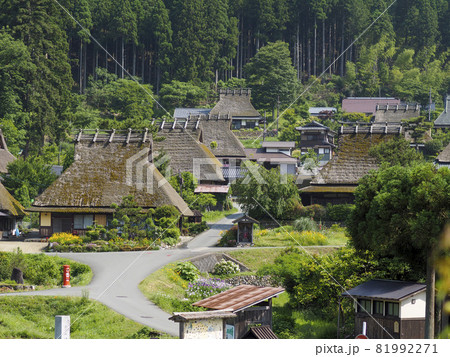 古民家の風景の写真素材 - PIXTA