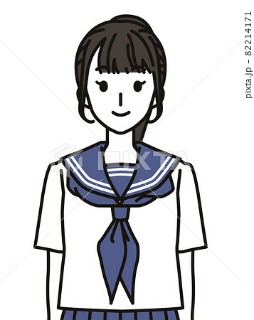 JK女子高生JC女子中学生.裸 JK JC 高校生 中学生のイラスト素材 - PIXTA