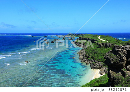 写真　風景　全紙サイズ　沖縄宮古島東平安名崎『翠玉のかなた』 写真 風景 全紙サイズ 沖縄宮古島東平安名崎『翠玉のかなた