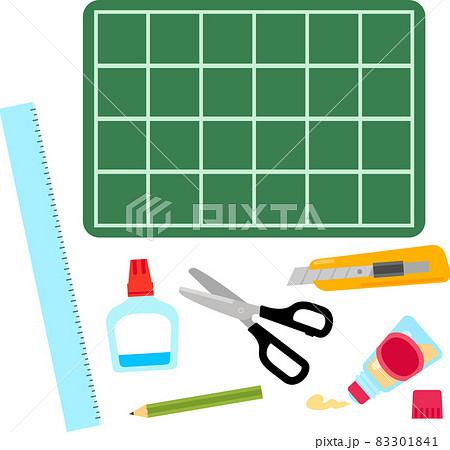 図画工作のイラスト素材