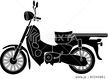原チャリのイラスト素材
