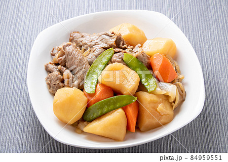 肉じゃがの写真素材