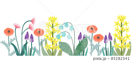 春の花のイラスト素材集 ピクスタ