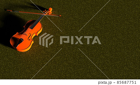 バイオリンのイラスト素材