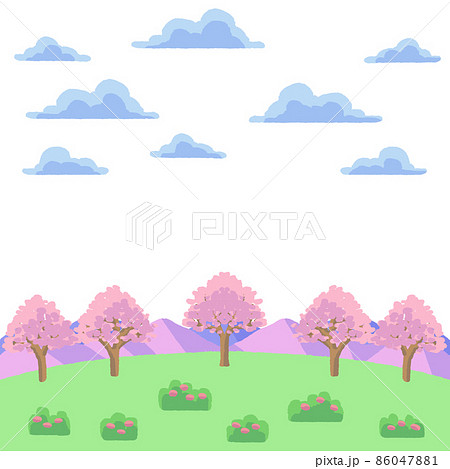 野原のイラスト素材集 ピクスタ