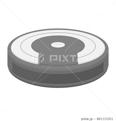 お掃除ロボット ルンバ 掃除機 ロボット掃除機のイラスト素材