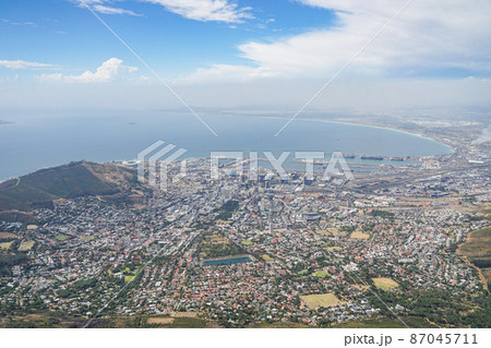 テーブルマウンテン 南アフリカ 山 風景の写真素材 - PIXTA