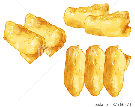 いなり寿司のイラスト素材