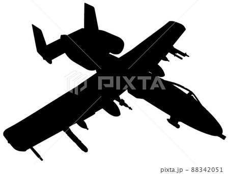 A-10 サンダーボルト II イラスト