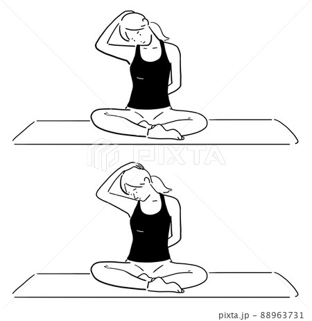 ヨガのイラスト素材集 ピクスタ ヨガのイラスト素材集 ピクスタ