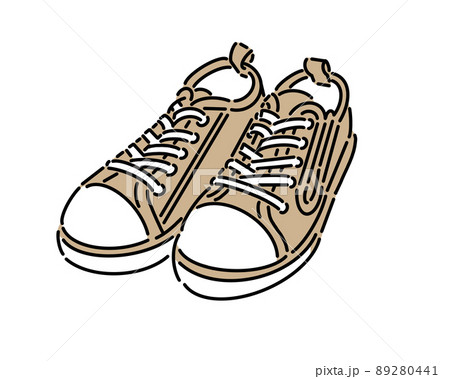 スニーカーのイラスト素材集 ピクスタ