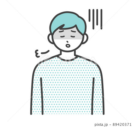 だるいのイラスト素材