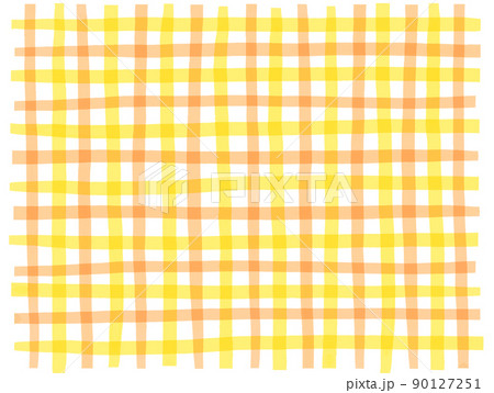 ギンガムチェックのイラスト素材