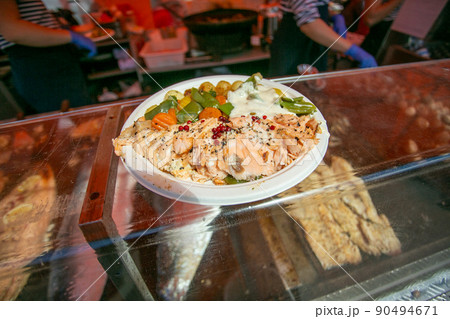 魚料理 郷土料理 ヨーロッパ グルメの写真素材