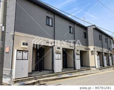 新築賃貸アパートの外観イメージ