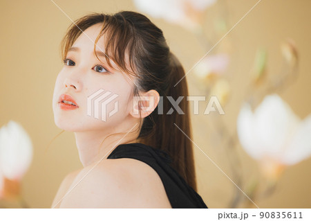 アジアンビューティーの写真素材