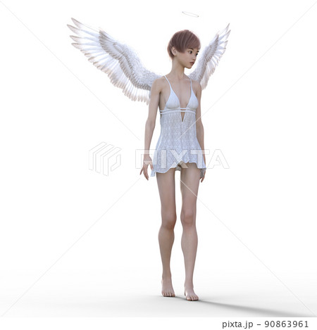 天使の羽のイラスト素材