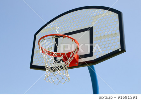 バスケットコートの写真素材