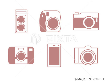 チェキのイラスト素材