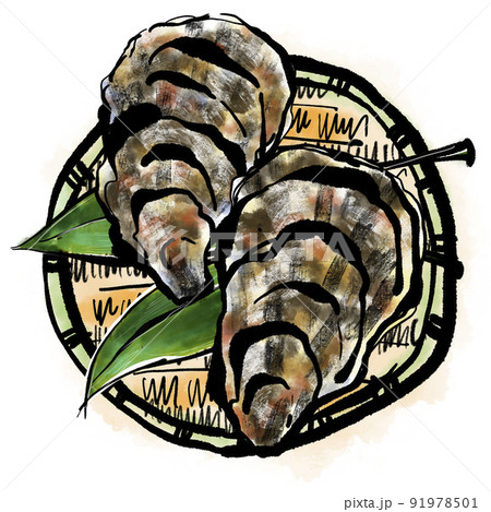 牡蠣小屋のイラスト素材 - PIXTA