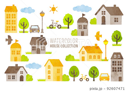 ナチュラルカントリーのイラスト素材