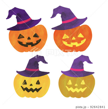 ジャックオランタンのイラスト素材