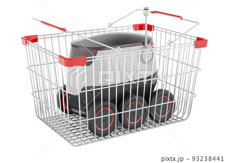 買い物かごのイラスト素材