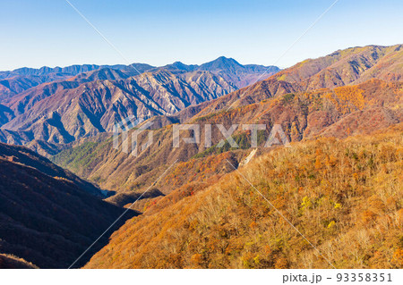 足尾山地の写真素材