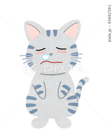 眠い 動物のイラスト素材