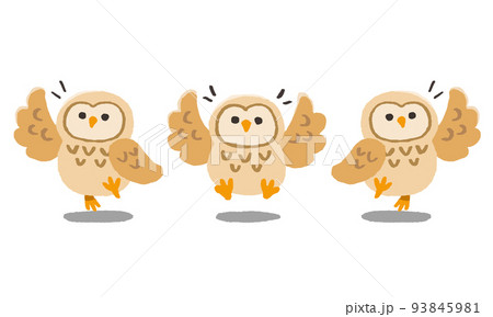 シュール イラスト かわいいのイラスト素材