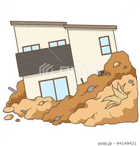 自然災害のイラスト素材