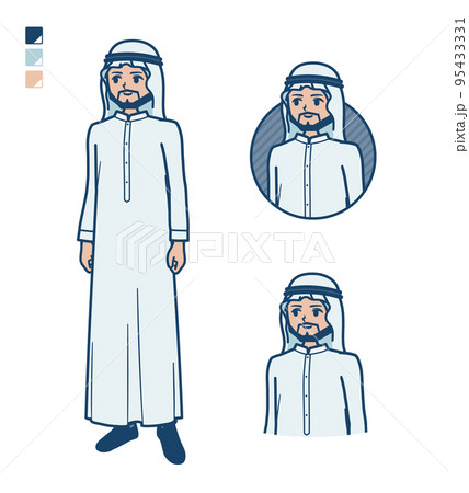 横向き 全身 男性のイラスト素材 横向き 全身 男性のイラスト素材