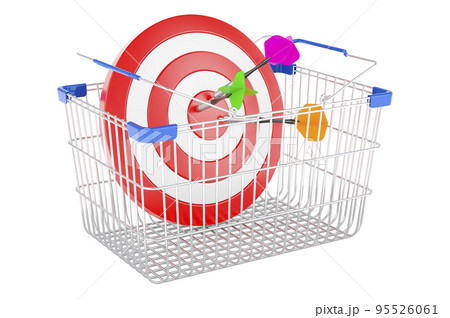 買い物かごのイラスト素材