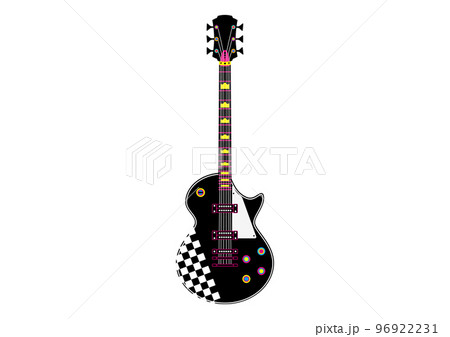 ベースギター エレキギター かっこいいの写真素材