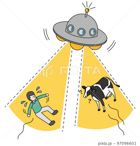 宇宙人誘拐の写真素材 - PIXTA
