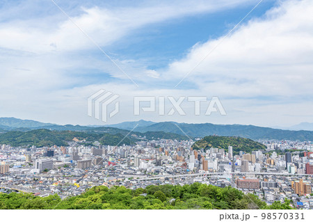 松山市街地の写真素材 - PIXTA