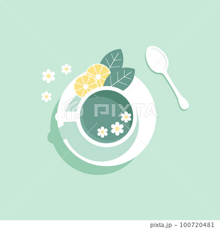 Anime style tea - Stock Illustration [84223964] - PIXTA