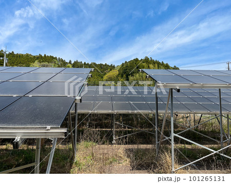 小規模の太陽光発電所のイメージ