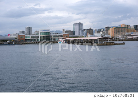 広島港宇品旅客ターミナルの写真素材 - PIXTA