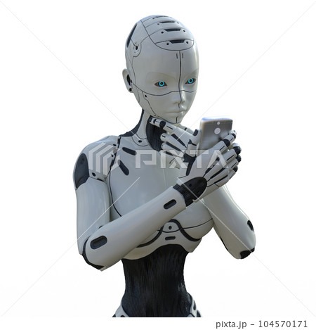 女性 アンドロイド ロボット セクシーの写真素材 - PIXTA