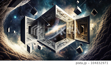 多次元宇宙のイラスト素材 - PIXTA