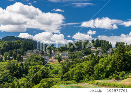 山古志棚田の写真素材 - PIXTA