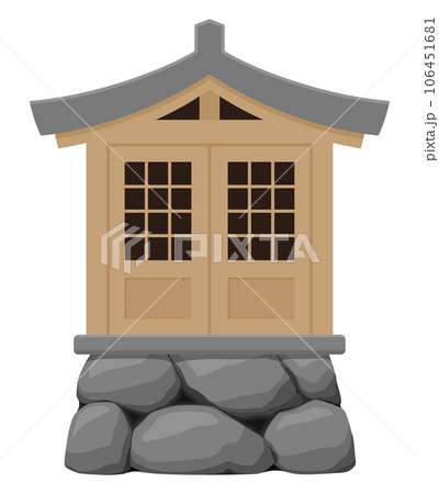 石扉のイラスト素材 - PIXTA