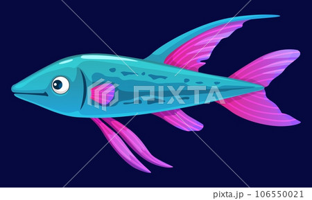 Neon Fish Aquarium Water Animal Nature And Vector Underwater